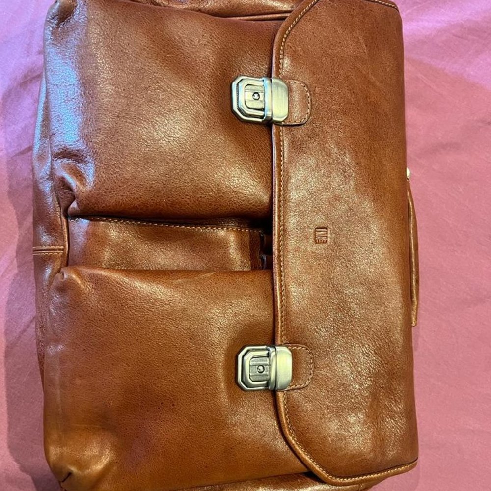 IKA SOFT LEATHER BEAUTIFUL COMPUTER  AND OTHER ARTICLES CASE BAG , NEW !